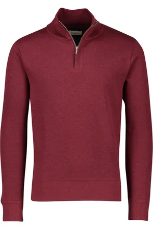 GANT Sweatshirts & Hoodies, Heren, Rood, L, Katoen, Sweater