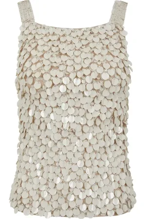 P.A.R.O.S.H. Tops, Dames, , S, Sequin Top