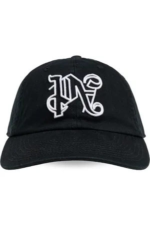 Palm Angels Accessoires, Heren, Zwart, ONE Size, Katoen, Cap