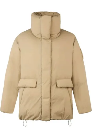 Moose Knuckles Jassen, Dames, , S, Nylon, Nylon Jas met Donsvulling