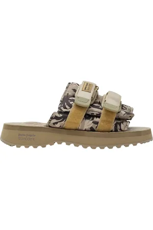 Palm Angels Schoenen, Dames, Veelkleurig, 37 EU, x Suicoke Slippers