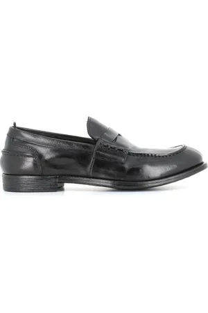 Officine creative Schoenen, Heren, Zwart, 42 1/2 EU, Leer, Zachte leren loafer
