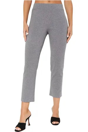Norma Kamali Broeken, Dames, Grijs, M, Tailored Pencil Pants