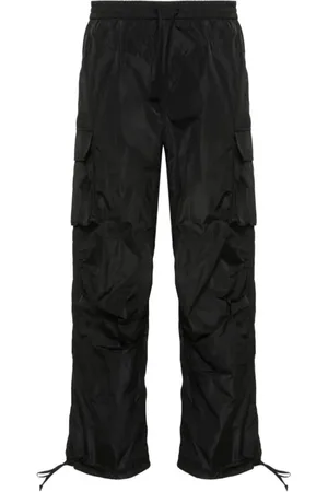 Msgm Broeken, Dames, Zwart, M, Polyester, Tapered Broek