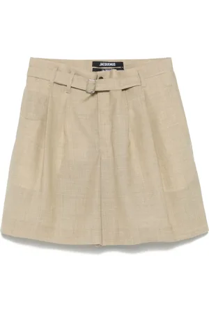 Jacquemus Korte broeken, Heren, , L, Shorts met Riem en Zakken