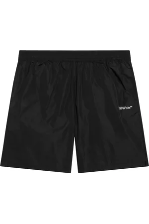 OFF-WHITE Badkleding, Heren, Zwart, S, Nylon, Mare Boxer Shorts