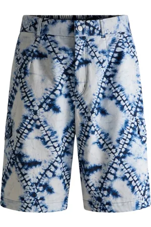 Fusalp Korte broeken, Heren, Veelkleurig, 3Xs, Katoen, Suauno TIE Shorts