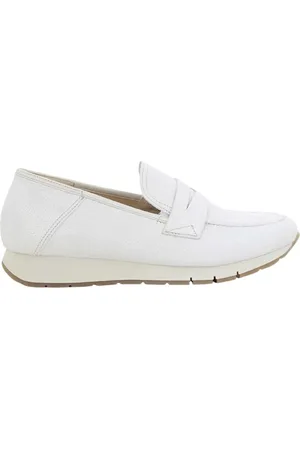 Gabor Schoenen, Dames, Wit, 38 1/2 EU, Zilveren Damesschoenen