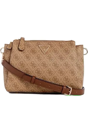 Guess Tassen, Dames, Bruin, ONE Size, Noelle Schoudertas