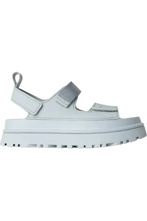 UGG Schoenen, Dames, Blauw, 40 EU, Polyester, Blauwe Golden Glow Dames Sandalen