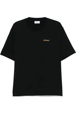 OFF-WHITE Tops, Heren, Zwart, S, Logo Print Arrows T-shirt