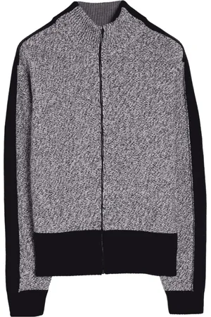 OFF-WHITE Truien, Heren, Grijs, S, Wol, Cardigan