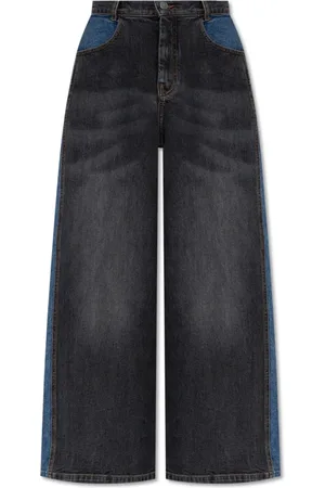 Munthe Jeans, Dames, Zwart, M, Katoen, Logo Jeans