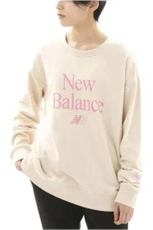 New Balance Sweatshirts & Hoodies, Dames, , M, Katoen, Basic Crewneck Sweatshirt