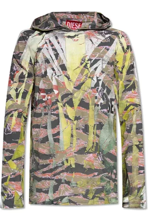 Diesel Tops, unisex, Veelkleurig, L, T-shirt T-Gillis