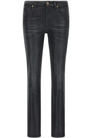 Roberto Cavalli Jeans, Dames, Zwart, 2Xs, Katoen, Zwarte Skinny Jeans voor Vrouwen