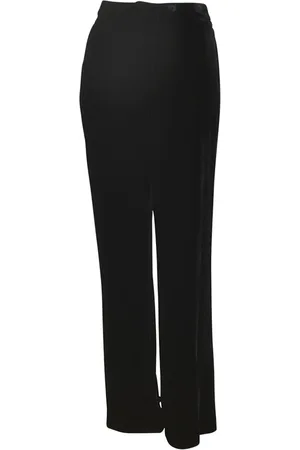 P.A.R.O.S.H. Broeken, Dames, Zwart, S, Katoen, Rechte broek