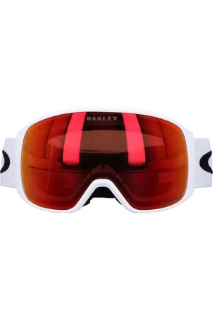 Oakley Sport, Heren, Wit, ONE Size, Leer, Verstelbare Flight Tracker met UV-bescherming