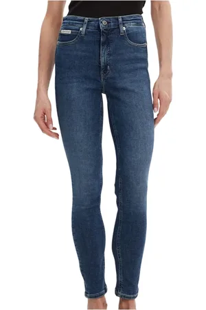 Calvin Klein Jeans, Dames, Blauw, W26, Denim, Skinny Jeans Moderne Pasvorm Trendy Look