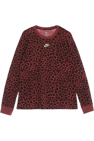 Nike Sweatshirts & Hoodies, Dames, Rood, S, Katoen, Futura Long Sleeve Tee