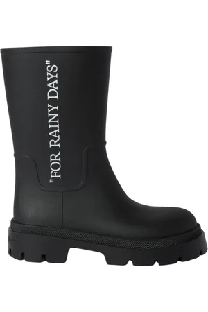 OFF-WHITE Schoenen, Dames, Zwart, 41 EU, Polyester, Reboot Rainy Days