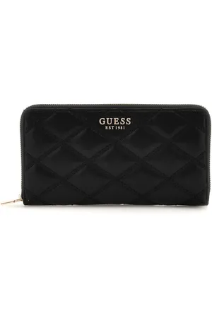 Guess Accessoires, Dames, Zwart, ONE Size, Kleine Zip Wallet Tamsin