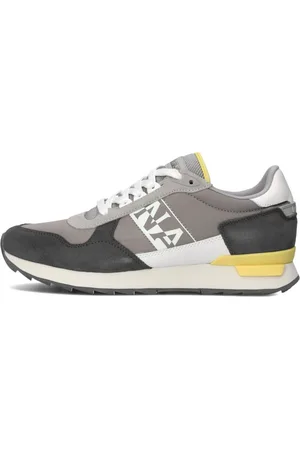 Napapijri Schoenen, Heren, Grijs, 44 EU, Grijze Stab Sneakers voor Heren