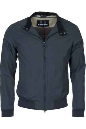 Barbour Jassen, Heren, Blauw, S, Katoen, Royston Weerbestendige Jas