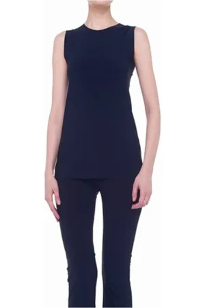 Norma Kamali Tops, Dames, Zwart, S, Stijlvolle Jurk