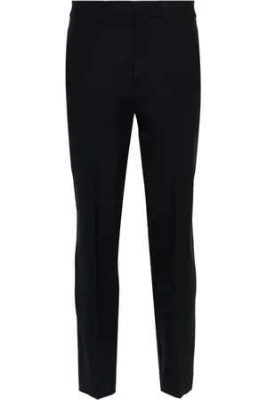 P.A.R.O.S.H. Broeken, Dames, Blauw, L, Slim-fit Broeken
