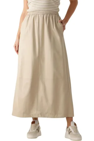 NUKUS Rokken, Dames, , S, Sand Maxi Rok Charlotte