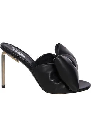 OFF-WHITE Schoenen, Dames, Zwart, 36 EU, Sandalen met hoge hak