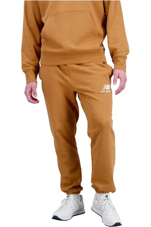 New Balance Broeken, Heren, Oranje, L, Katoen, Trainingsbroeken