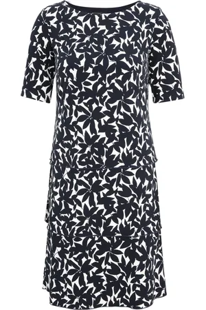 Betty Barclay Kleedjes, Dames, Blauw, 2Xl, Korte Mouw Jurk