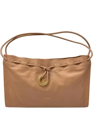 Coccinelle Tassen, Dames, , ONE Size, Leer, Leren handtas met verborgen magnetische sluiting