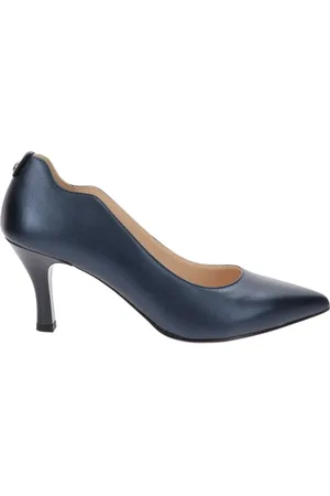 Nero Giardini Schoenen, Dames, Blauw, 36 EU, Leer, Leren Hoge Hakken Schoenen voor Vrouwen