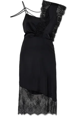Munthe Kleedjes, Dames, Zwart, S, Slip Dress