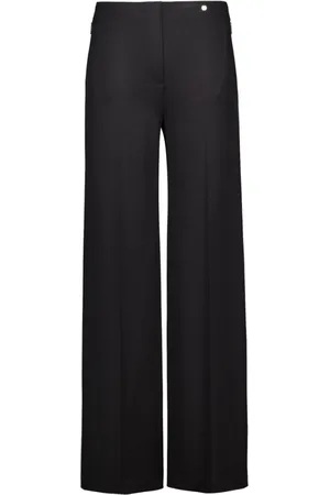 Marc Cain Broeken, Dames, Zwart, L, Zwarte Winder