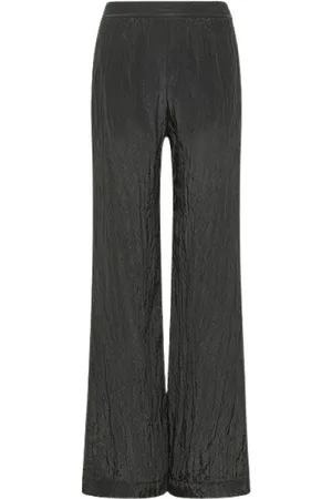 FORTE FORTE Broeken, Dames, Zwart, S, Elegante Pantalon voor Vrouwen