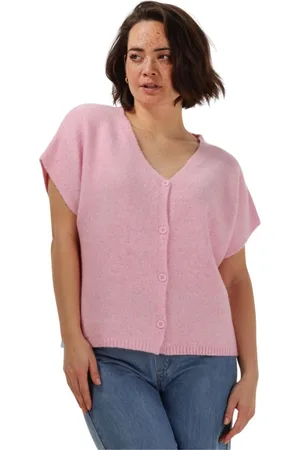 Ydence Truien, Dames, Roze, M, Roze Cardigan Amelie
