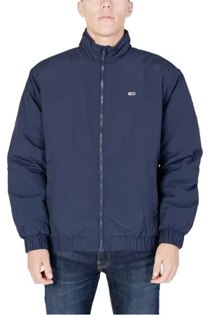Tommy Hilfiger Jassen, Heren, Blauw, S, Nylon, Down Jassen