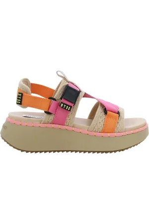 Steve Madden Schoenen, Dames, Veelkleurig, 36 EU, Oranje Decorum Damesschoenen