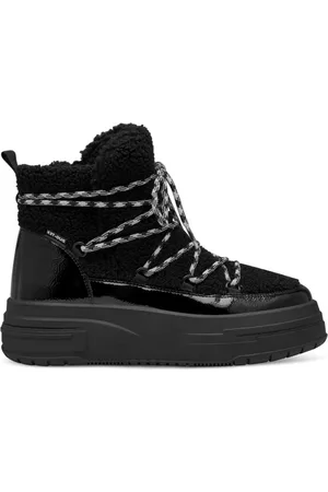 Tamaris Schoenen, Dames, Zwart, 38 EU, Zwarte enkellaarzen voor vrouwen