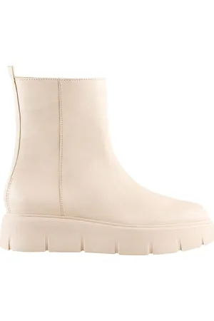 Högl Schoenen, Dames, , 40 EU, Leer, Stijlvolle leren enkellaarsjes