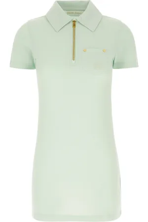 Palm Angels Kleedjes, Dames, Groen, M, Katoen, Abiti Jurk