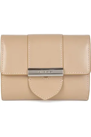 Lancaster Accessoires, Dames, , ONE Size, Leer, Flap Portemonnee met Metalen Sluiting Paris Ily