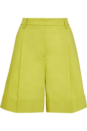 MVP Wardrobe Korte broeken, Dames, Groen, S, Denim, Casual Denim Shorts