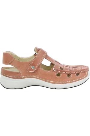 Wolky Schoenen, Dames, Oranje, 43 EU, Wol, Oranje Rolling Sun Damesschoenen