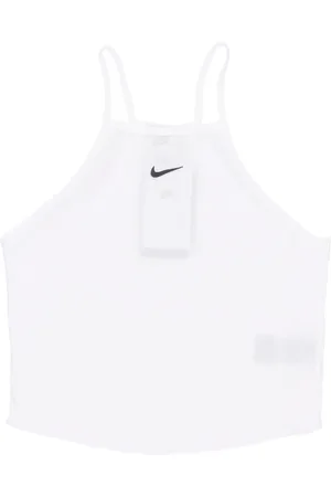 Nike Tops, Dames, Wit, S, Katoen, Essentials Rib Tanktop