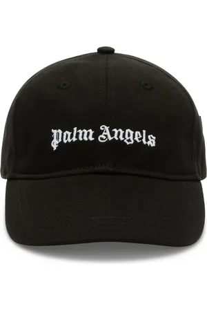 Palm Angels Accessoires, unisex, Zwart, M, Katoen, Baseballpet